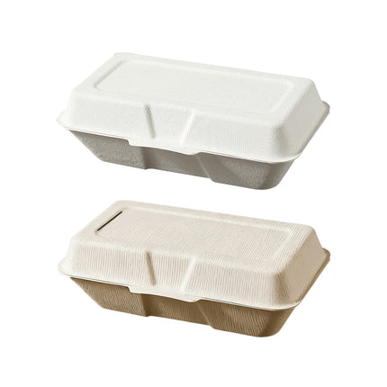 50PCS Hot Dog Fast Food Takeaway Packaging Boxes Greaseproof for Home Delivery
