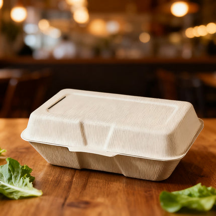 50PCS Hot Dog Fast Food Takeaway Packaging Boxes Greaseproof for Home Delivery