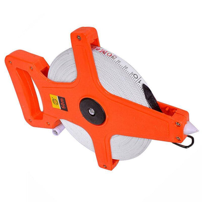 Tape Measure 30M 50M 100M Fiberglass Open Reel Measuring Metric Imperial New Au - Aimall