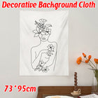 Wall Tapestry Bedroom Bedside Decoration Background Hanging Living Room Art