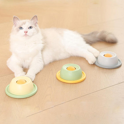 Cat Lick Toys Slow Food Tray Tease Interactive Cat Toy for Eating and Fun