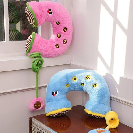 Telephone Shape Pet Pillow Cushion Durable Soft High-Quality for Dogs Cats Use