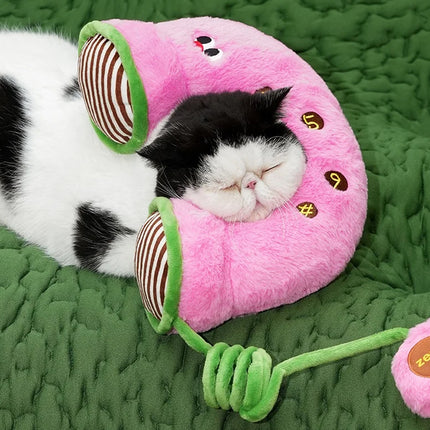 Telephone Shape Pet Pillow Cushion Durable Soft High-Quality for Dogs Cats Use