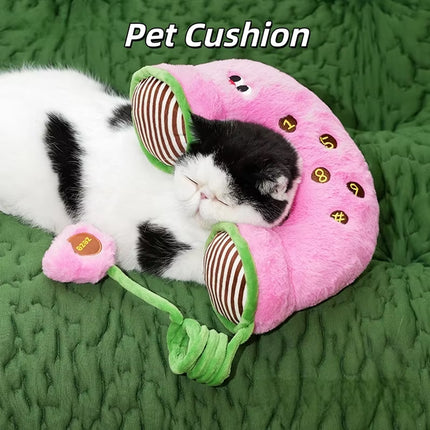 Telephone Shape Pet Pillow Cushion Durable Soft High-Quality for Dogs Cats Use