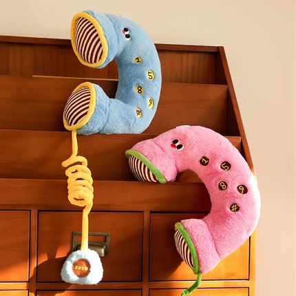 Telephone Shape Pet Pillow Cushion Durable Soft High-Quality for Dogs Cats Use