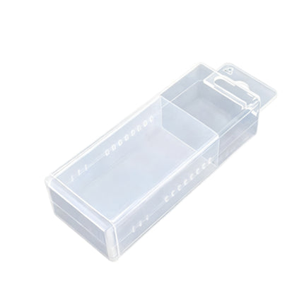 20PCS Mini Transparent Storage Box Telescopic Multi Purpose Clear Home Office
