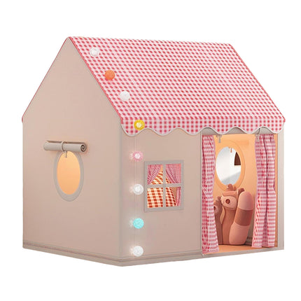 Children Indoor Play Tent Castle Tent Safe Washable Fabric Easy To Assemble