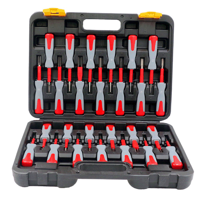 26PCS Wire Terminal Removal Tools Car Electrical Connector Pin Extractor Repair