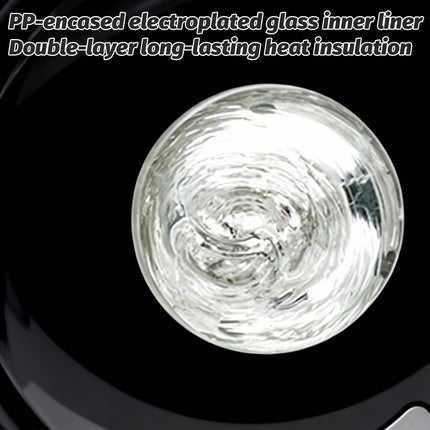 2PCS 1000ml Large Capacity Coffee Pot with Handle Thermal Durable Sealing Lid