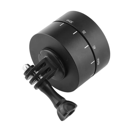 Action Camera 360° Rotating 60/120min Time Lapse Timer Tripod Head Adapter Gopro