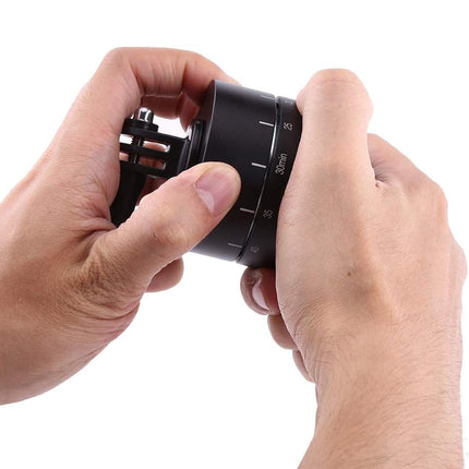 Action Camera 360° Rotating 60/120min Time Lapse Timer Tripod Head Adapter Gopro