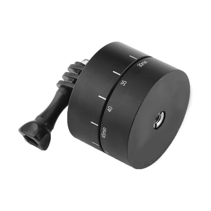 Action Camera 360° Rotating 60/120min Time Lapse Timer Tripod Head Adapter Gopro