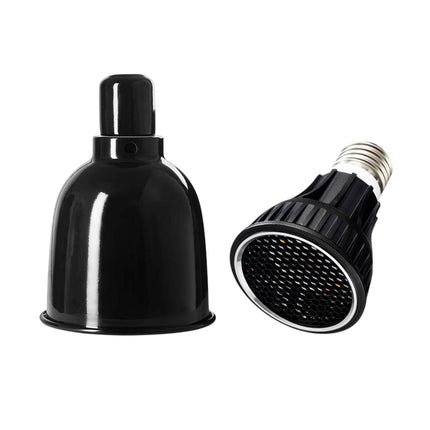 Timed Reptile Heat and UVB Basking Lamp for Turtle Lizard Bearded Dragon Tank