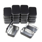 20PCS Connected Flip Top Tin Box Small Item Storage Case For Craft Jewelry Use