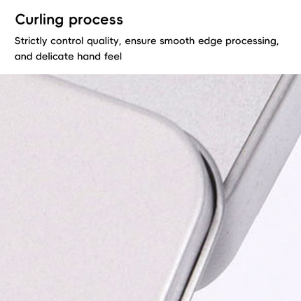 10PCS Tin Box Connected Flip Top With Clear Window for Small Item Storage Use