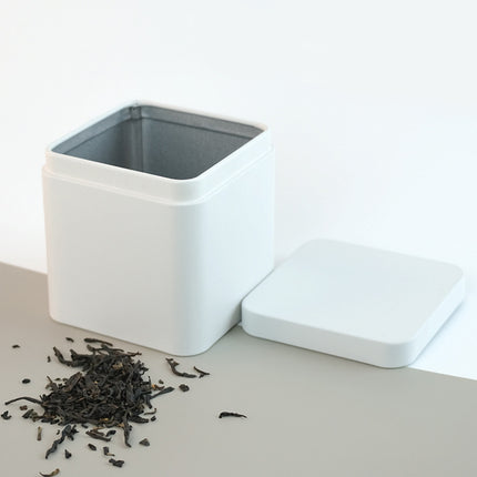 5-Pack Mini Square Tin Storage Box Small Metal Canisters for Home Travel Gift
