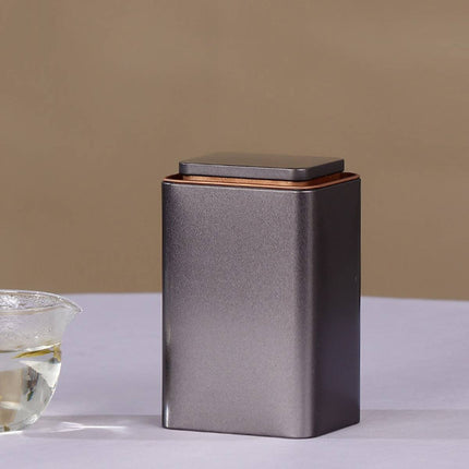 Square Metal Storage Containers with Lid Tinplate Boxes 5 Pack 2 Sizes