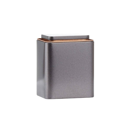 Square Metal Storage Containers with Lid Tinplate Boxes 5 Pack 2 Sizes