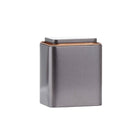 Square Metal Storage Containers with Lid Tinplate Boxes 5 Pack 2 Sizes