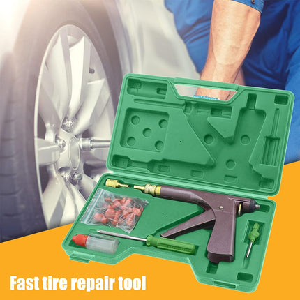 Tire Repair Tool Kit for Vehicle Moto Emergency Flat Tire Puncture Fix Set