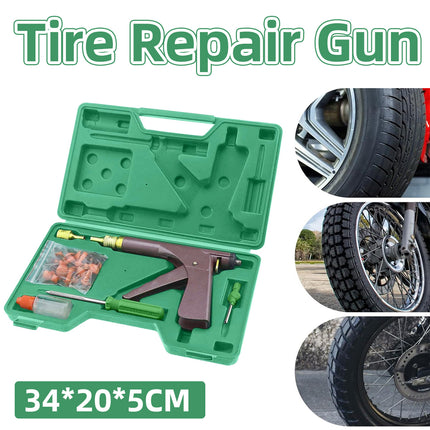 Tire Repair Tool Kit for Vehicle Moto Emergency Flat Tire Puncture Fix Set