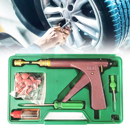 Tire Repair Tool Kit for Vehicle Moto Emergency Flat Tire Puncture Fix Set