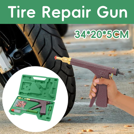 Tire Repair Tool Kit for Vehicle Moto Emergency Flat Tire Puncture Fix Set