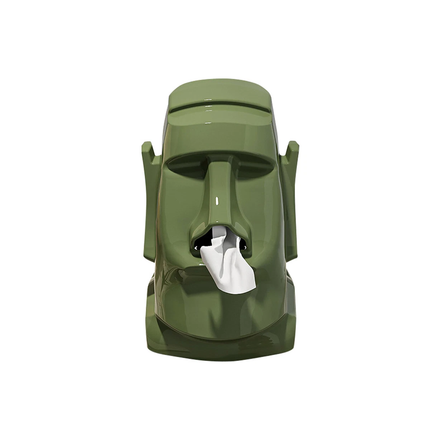 Statue Eyeglass Holder 3 in 1 Paper Towel Box Headphone Bracket Table Household