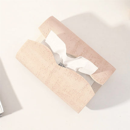 Natural Marble Tissue Box Travertine Wabi Sabi Living Room Tea Room Decor