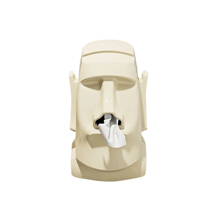 Statue Eyeglass Holder 3 in 1 Paper Towel Box Headphone Bracket Table Household