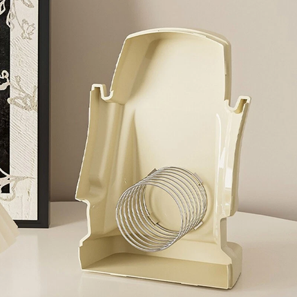 Statue Eyeglass Holder 3 in 1 Paper Towel Box Headphone Bracket Table Household