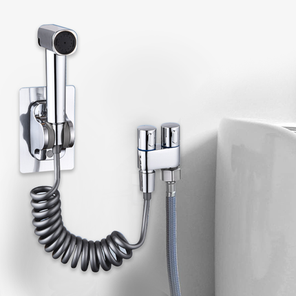 Toilet Spray Gun High Pressure Bidet Faucet Nozzle Bathroom Washer Jet Cleaner