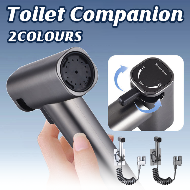 Toilet Spray Gun High Pressure Bidet Faucet Nozzle Bathroom Washer Jet Cleaner