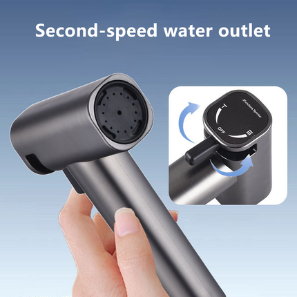Toilet Spray Gun High Pressure Bidet Faucet Nozzle Bathroom Washer Jet Cleaner