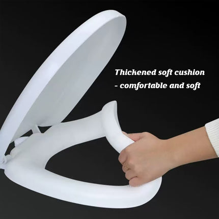 Thickened EVA Soft Toilet Lid and Seat Cover Washable Reusable Comfortable