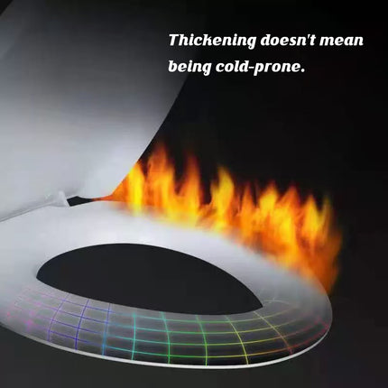 Thickened EVA Soft Toilet Lid and Seat Cover Washable Reusable Comfortable