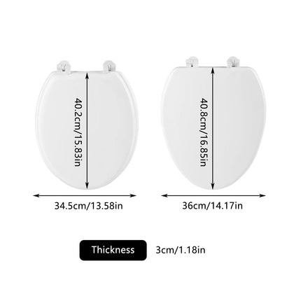 Thickened EVA Soft Toilet Lid and Seat Cover Washable Reusable Comfortable