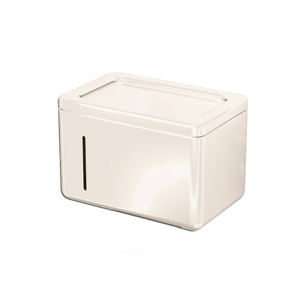 Suction Cup Tissue Holder Wall Mounted Tissue Box Paper Roll Dispenser Box