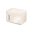 Suction Cup Tissue Holder Wall Mounted Tissue Box Paper Roll Dispenser Box
