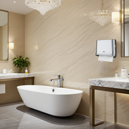 Commercial Hand Towel Dispenser Wall Mounted Tissue Box Easy Install Durable