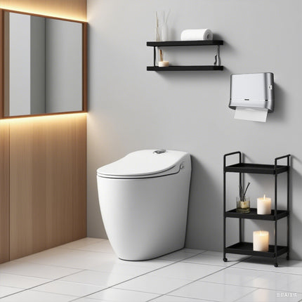 Commercial Hand Towel Dispenser Wall Mounted Tissue Box Easy Install Durable