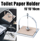 Stainless Steel Square Tabletop Tissue Holder for Kitchen Cafe Restaurant Decor