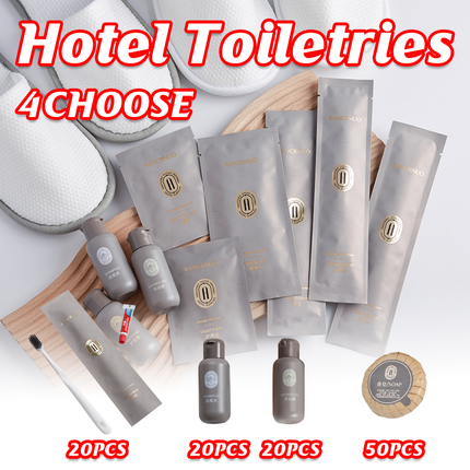 Hotel Supplies Toiletries Travel Size Shampoo Soap Disposable Bath Guest Room