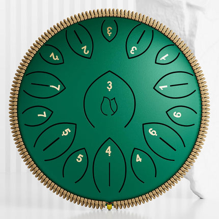 Ethereal Drum Factory 12inch Steel Tongue Drum Hand Disc Percussion Instrument