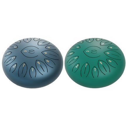 Ethereal Drum Factory 12inch Steel Tongue Drum Hand Disc Percussion Instrument