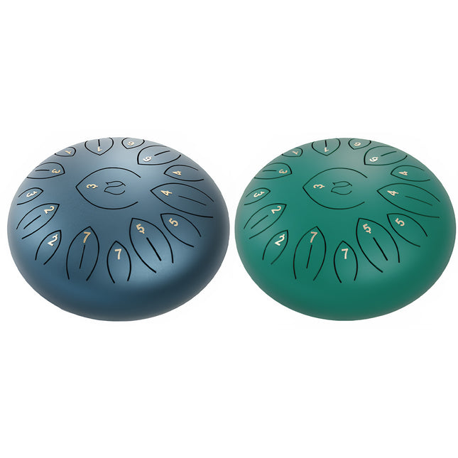 Ethereal Drum Factory 12inch Steel Tongue Drum Hand Disc Percussion Instrument