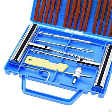 23PCS Car Tire Repair Kit Patch Plug Puncture Emergency for Car Truck Motorbike