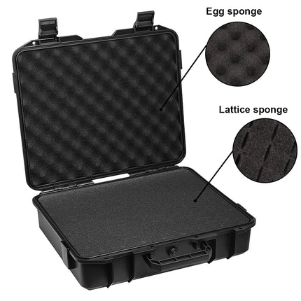 2 Sizes Plastic Equipment Box Portable Power Storage Customized Watch Toolbox