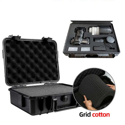 2 Sizes Plastic Equipment Box Portable Power Storage Customized Watch Toolbox