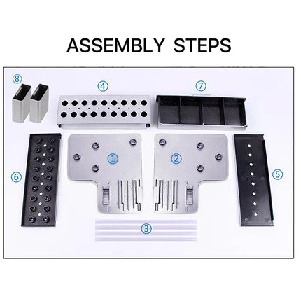 Tool Cabinet Multifunctional Desktop Organizer Screwdriver Parts Rack Case